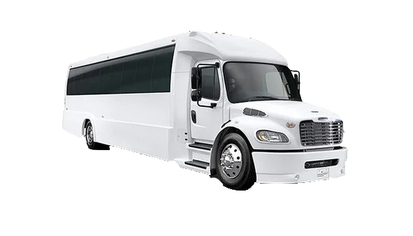 Timnath 40 passenger party bus exterior